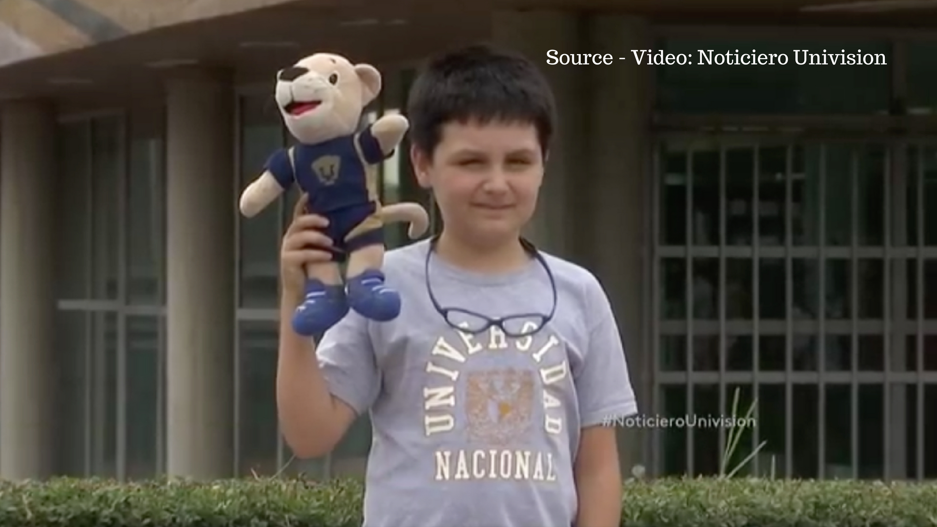 Niño Que Entra A La Unam De 12 Años